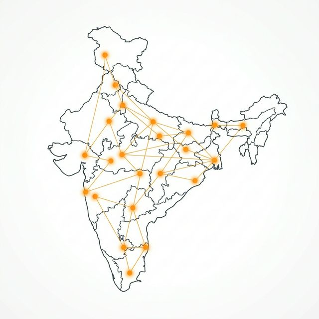 India Media Coverage Map